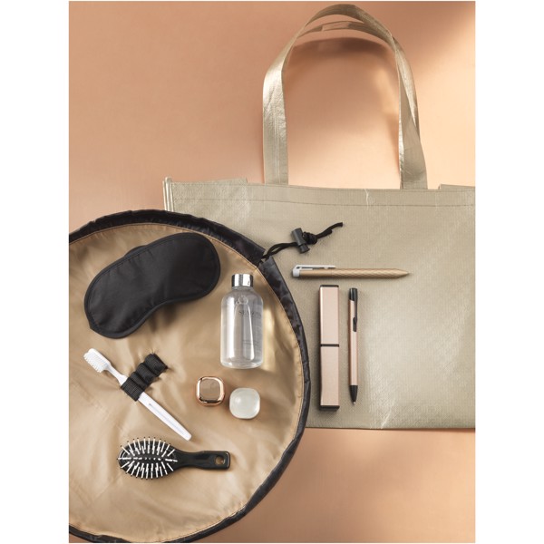 Kartáč na vlasy Jolie a gumičky - Bílá