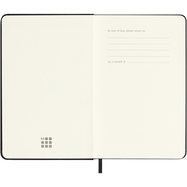 Moleskine hard cover 12 month PK daily planner