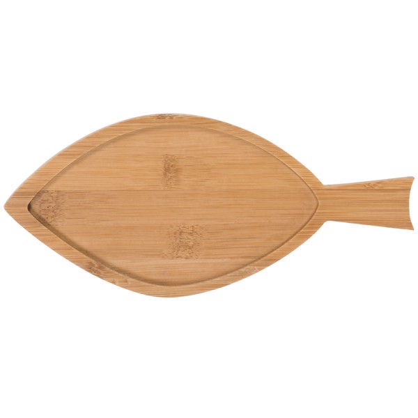 Anna 2-piece bamboo amuse set in fish shape
