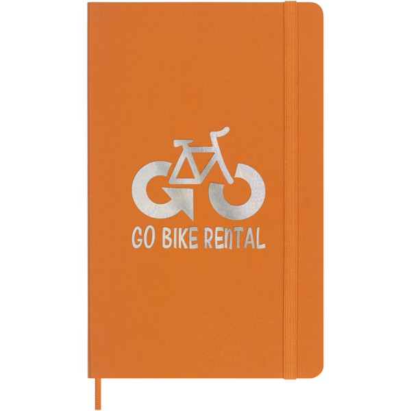 Moleskine 100% VEGEA® Capri L soft cover notebook - ruled - Orange