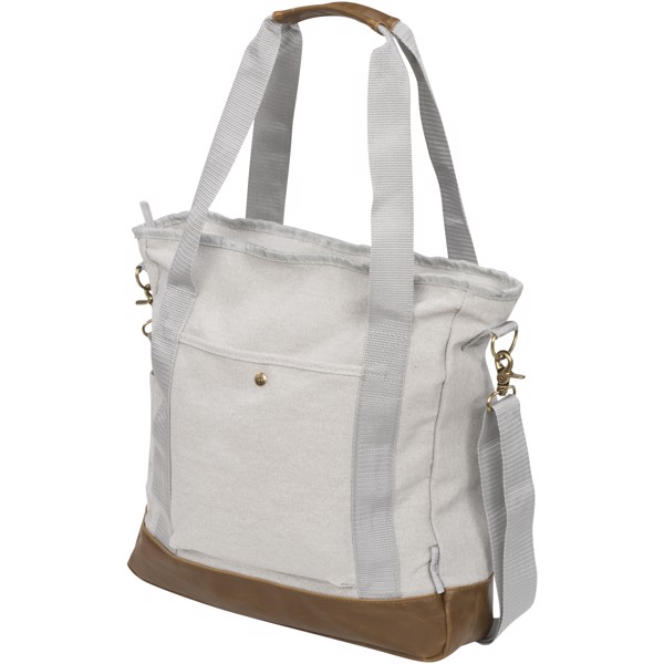 Bolsa Tote de lona resistente con cremallera "Harper"