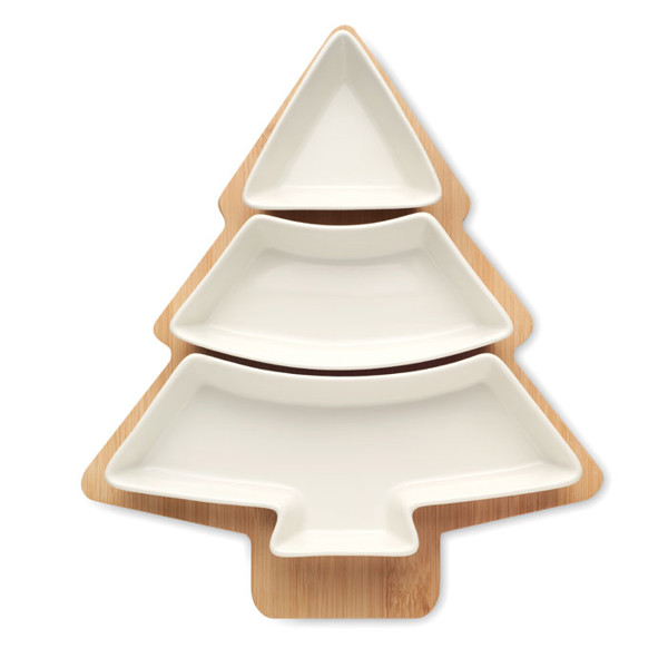 Christmas tree serving tray Viram