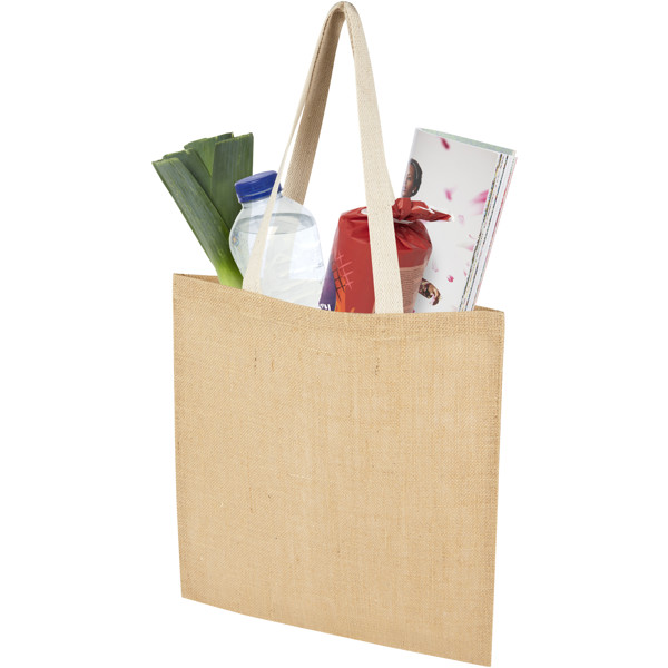 Juta 300 g/m² jute tote bag 7L