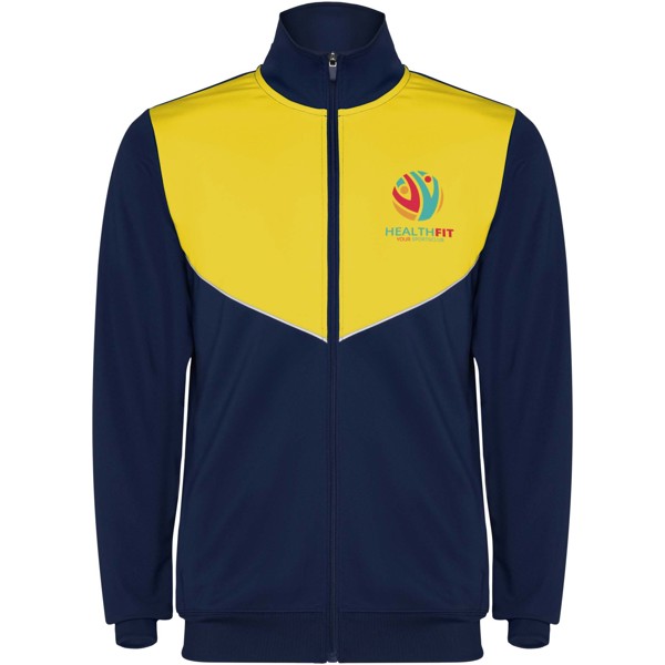 Evans unisex tracksuit - Navy Blue / Yellow / M