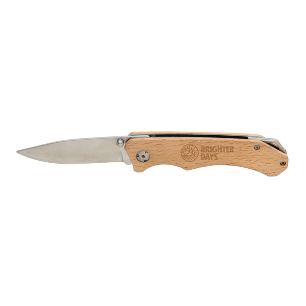 FSC® wooden outdoor knife