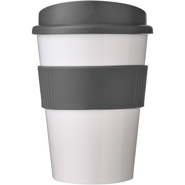 Americano® medio 300 ml con agarradera - Blanco / Gris
