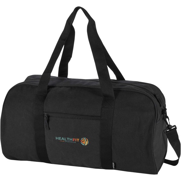 Recanvas GRS recycled duffel bag 40L - Black