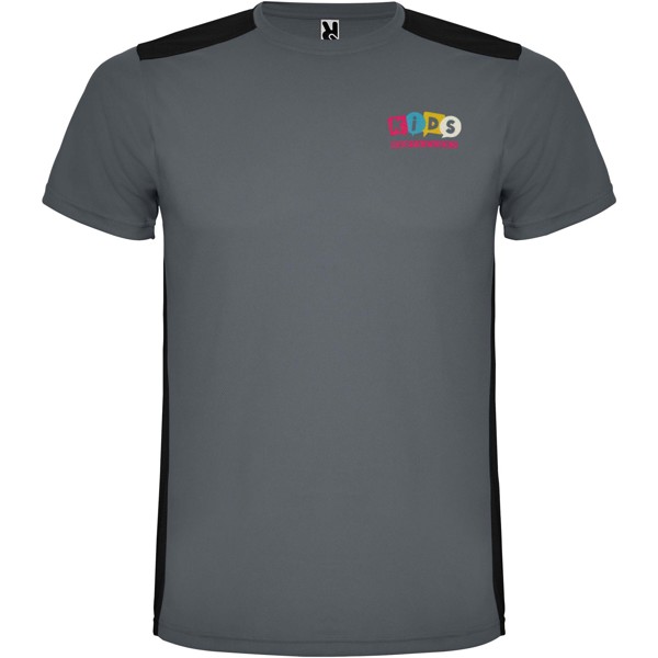 Detroit short sleeve kids sports t-shirt - Ebony / Black / 4