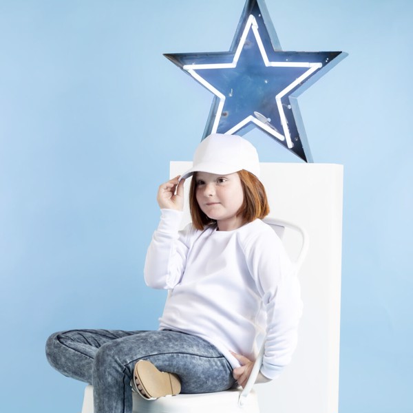 Kids Technique Sweatshirt Kroby - White / 6-8