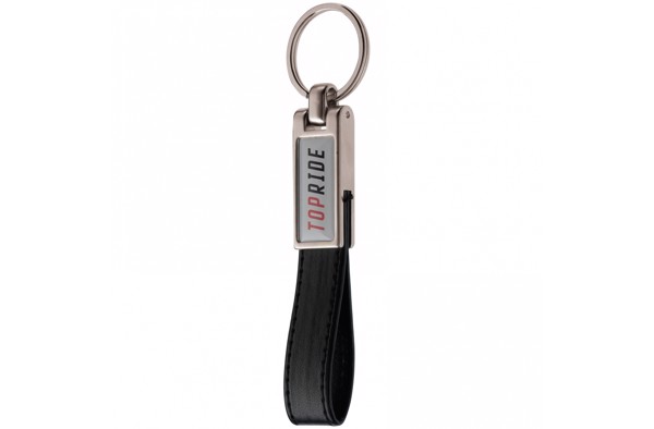 Keyring/strap Doming rectangle
