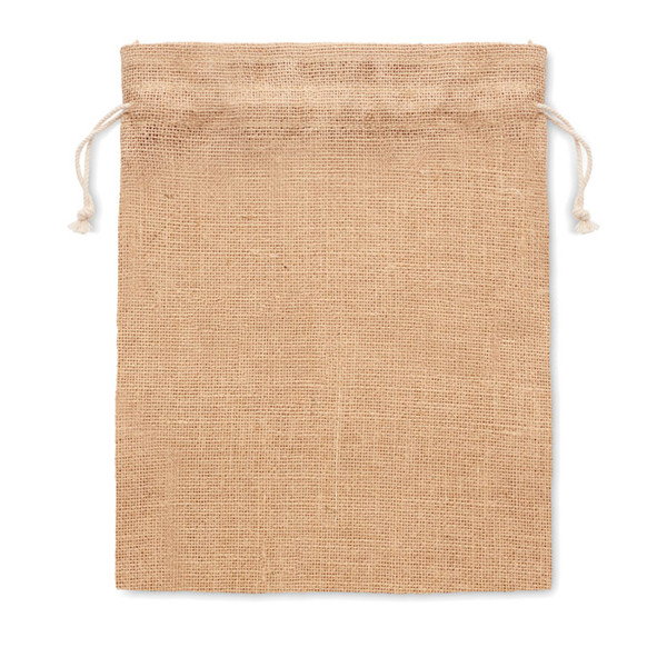 Medium jute gift bag 25 x 32cm Jute Medium