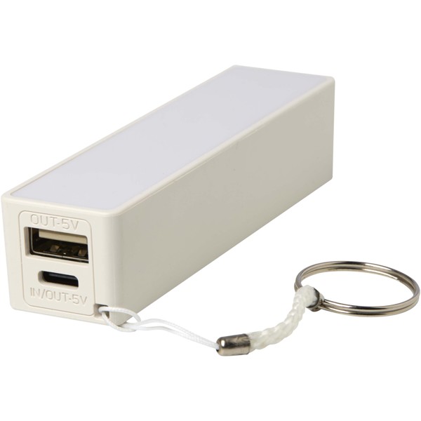 WS104 batería externa 2000/2200/2600 mAh - Blanco / 2000mAh