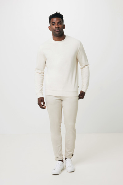 IQONIQ Denali recycled cotton crew neck undyed - Natural Raw / L