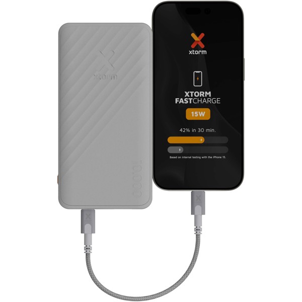 Xtorm XG210 Go2 15W 10.000 mAh fast charge power bank - White