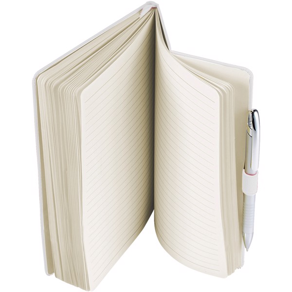Flex A5 notebook with flexible back cover - White