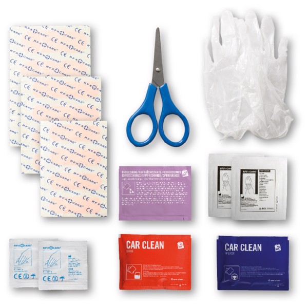 MyKit Car First Aid Kit - Transparent White