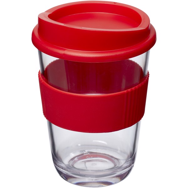 Americano® Cortado 300 ml kelímek s rukojetí - Červená s efektem námrazy