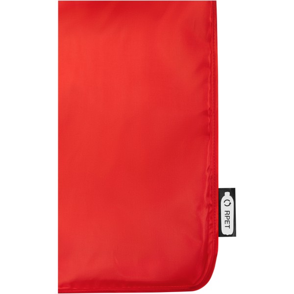 Ash RPET large foldable tote bag 14L - Red