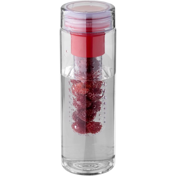 Fruiton 740 ml Tritan™ infuser sport bottle - Red