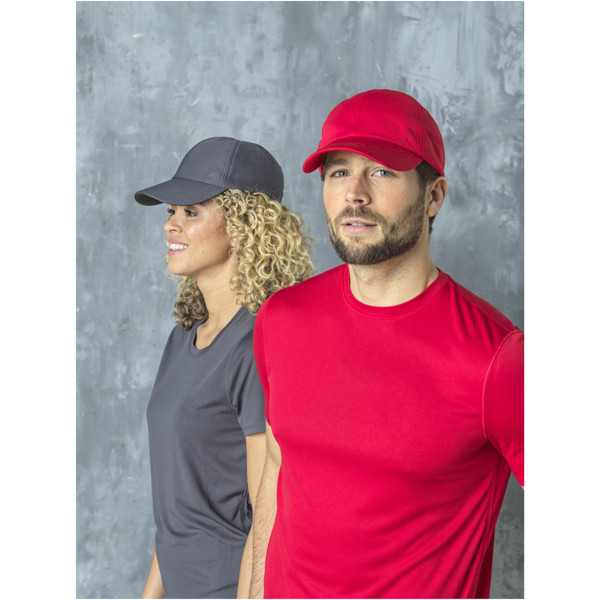 Cerus 6 panel cool fit cap - Storm Grey