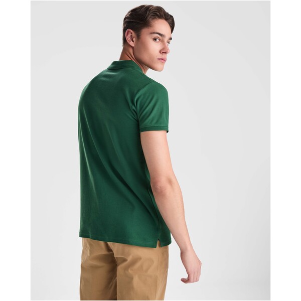 Prince organic cotton short sleeve men's polo - Red / 2XL