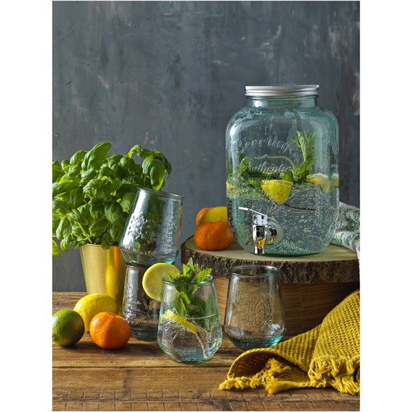 Jardim 5-piece recycled glass set