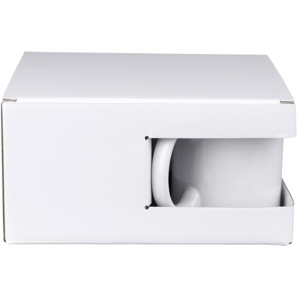 Ceramic mug 4-pieces gift set - White