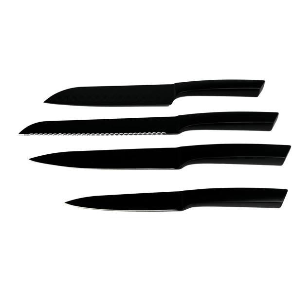SCX.design K04 kitchen knives and cutting board set
