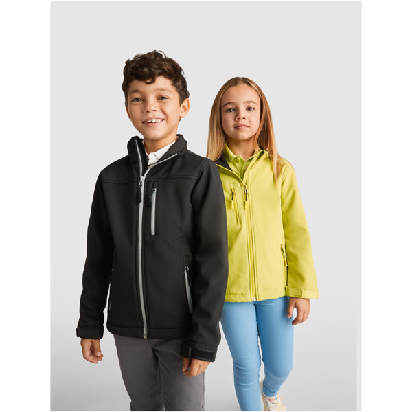 Antartida kids softshell jacket - Red / 4