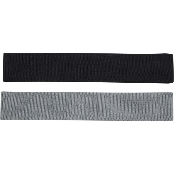 Grip 2-piece resistance band set - Black / Grey