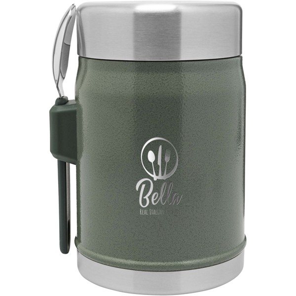 Stanley Legendary 400 ml food jar with spork - Forest Green