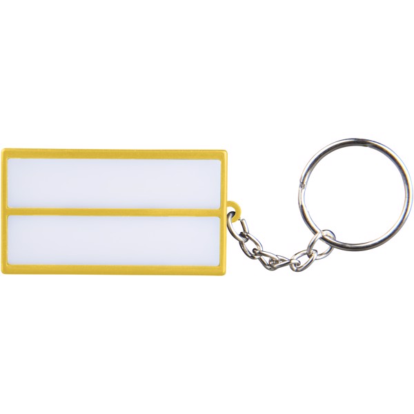 Cinema LED keychain light - Yellow