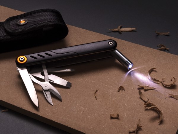 Multifunkční nůž Excalibur se světlem