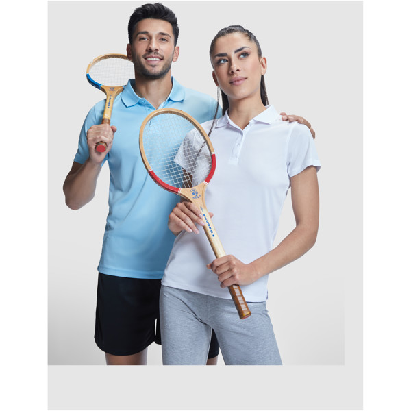 Monzha short sleeve women's sports polo - Red / XL