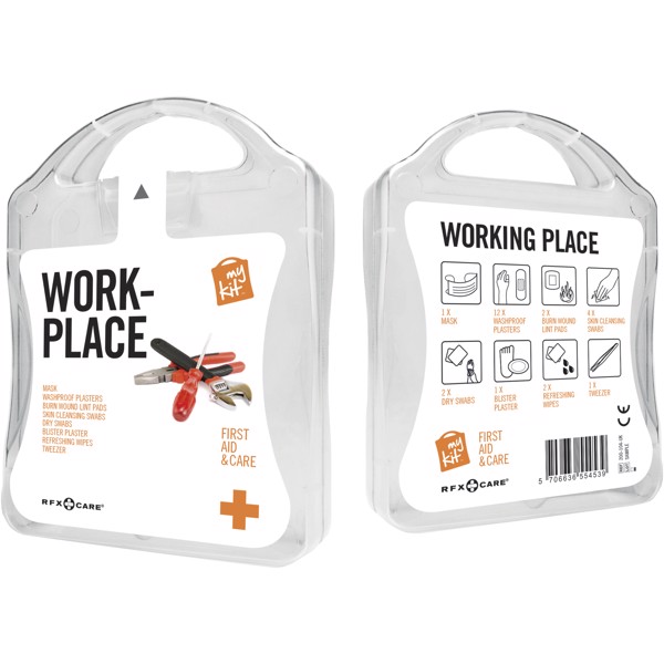 MyKit Workplace First Aid Kit - Transparent White
