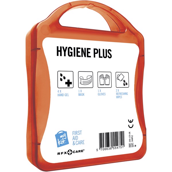 MyKit Hygiene plus sada - Červená s efektem námrazy