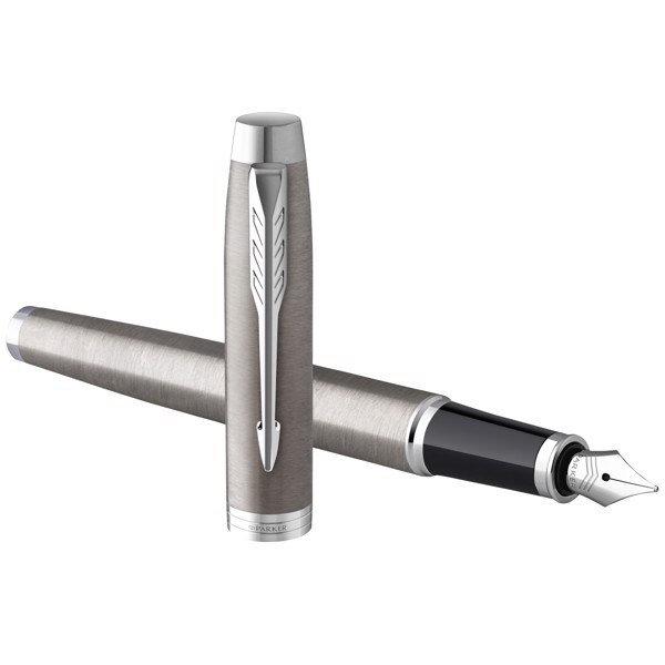 Parker IM fountain pen (blue ink) - Silver
