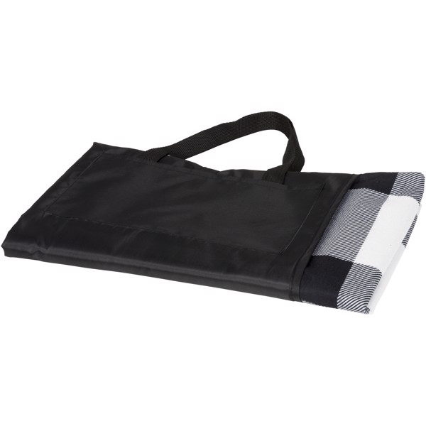 Buffalo picnic plaid - White / Solid black / Grey