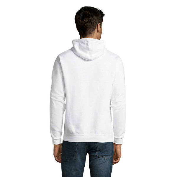 SNAKE Hood Sweater - White / M