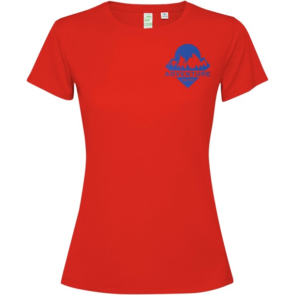 Estoril short sleeve women's t-shirt - Red / M