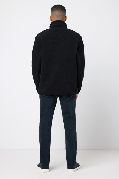 IQONIQ Diran recycled polyester pile fleece jacket - Black / XL