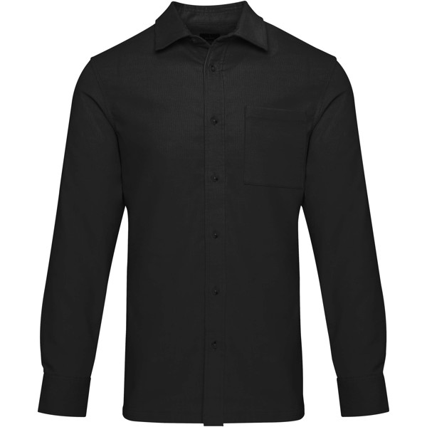 Alum corduroy unisex shirt - Black / XS