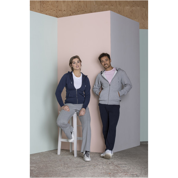 Dámská mikina Arora s kapucí, zip v celé délce - Černá / XS