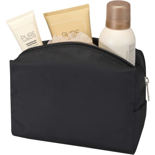 Muse GRS RPET toiletry bag - Black