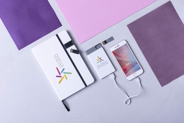 USB Notepad Boltuk - White