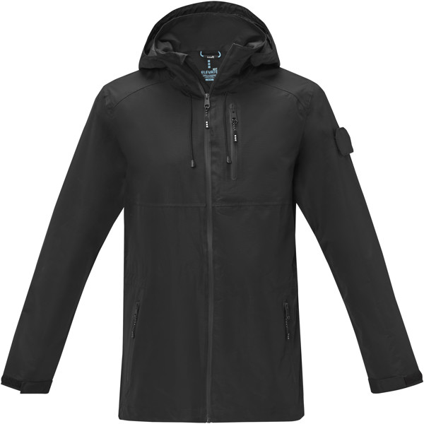 Kai unisex lightweight GRS recycled circular jacket - Black / 2XS