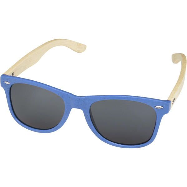 Sun Ray bamboo sunglasses - Process Blue