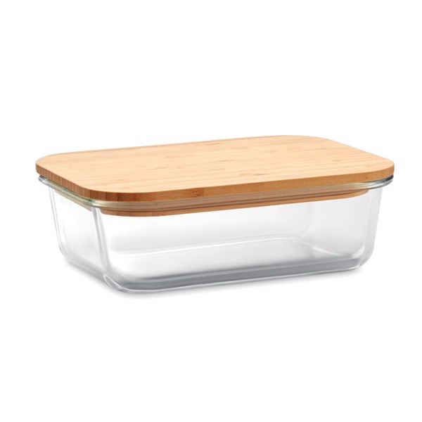 Glass lunchbox with bamboo lid Tundra Lunchbox