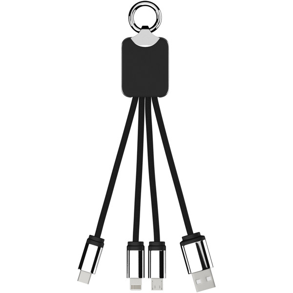 SCX.design C15 quatro light-up cable - Black / White
