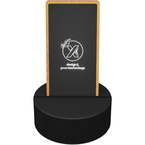 SCX.design W18 2x3W speaker station and 10W induction charger